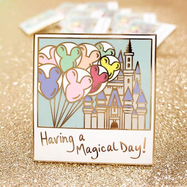 pins, brooches having a magical day enamel pin cute cartoon fairy tale castle brooch badge, Gray
pins, brooches having a magical day enamel pin cute cartoon fairy tale castle brooch badge, Gray