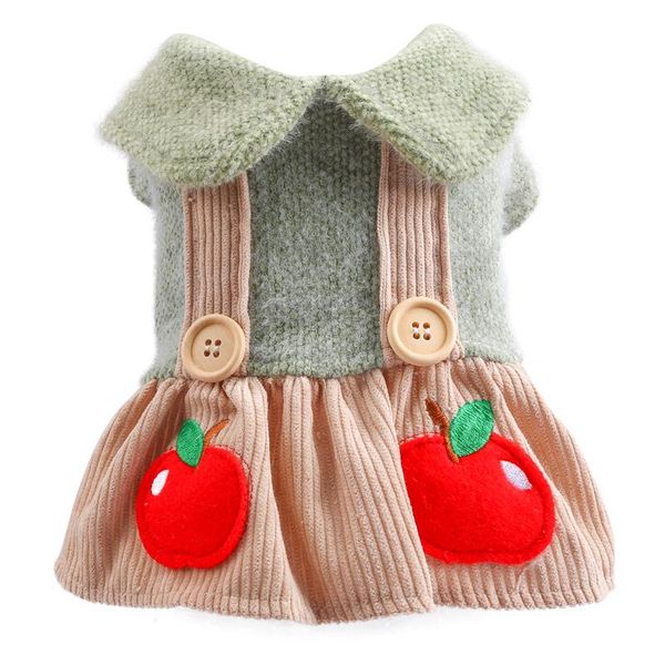 dog dresses cartoon apple autumn teddy schnauzer princess dog skirts puppy clothes xs s m l xl
dog dresses cartoon apple autumn teddy schnauzer princess dog skirts puppy clothes xs s m l xl