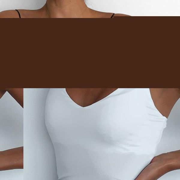 women's tanks & camis ladies solid color summer strapless sleeveless v neck casual strap, White
women's tanks & camis ladies solid color summer strapless sleeveless v neck casual strap, White