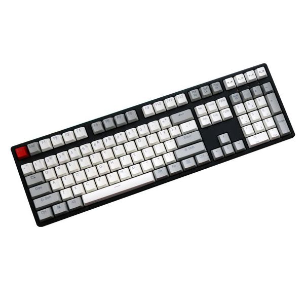 keyboards gray white 87/104 keys double-s backlit pbt keycap oem profile mx switch for cherry/noppoo/flick/ikbc only sell keycaps
keyboards gray white 87/104 keys double-s backlit pbt keycap oem profile mx switch for cherry/noppoo/flick/ikbc only sell keycaps