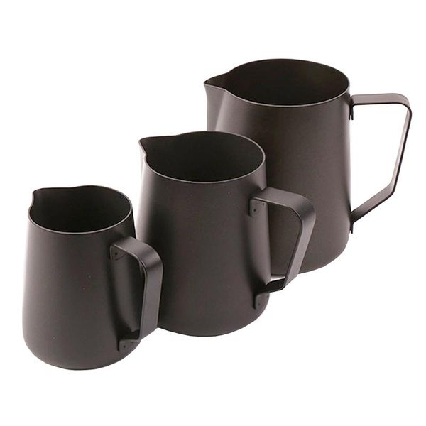 coffee pots espresso pitcher barista craft latte milk frothing jug stainless steel mug 350/600ml
coffee pots espresso pitcher barista craft latte milk frothing jug stainless steel mug 350/600ml