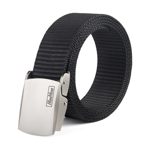 high-performance sports outdoor belt men canvas belt automatic buckle youth students smooth buckle vasual nylon pd-57, Black;brown
high-performance sports outdoor belt men canvas belt automatic buckle youth students smooth buckle vasual nylon pd-57, Black;brown
