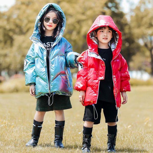 down coat fashion winter jacket girls boys letter print hooded snowsuit children clothes thick warm outerwear kids heavy, Blue;gray 
down coat fashion winter jacket girls boys letter print hooded snowsuit children clothes thick warm outerwear kids heavy, Blue;gray