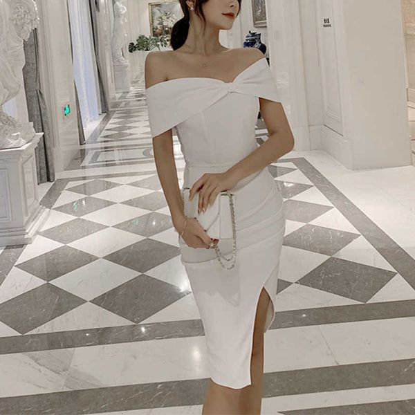 luxury party evening dress 2021 banquet evening white medium off shoulder temperament celebrity slim leg, White;pink
luxury party evening dress 2021 banquet evening white medium off shoulder temperament celebrity slim leg, White;pink