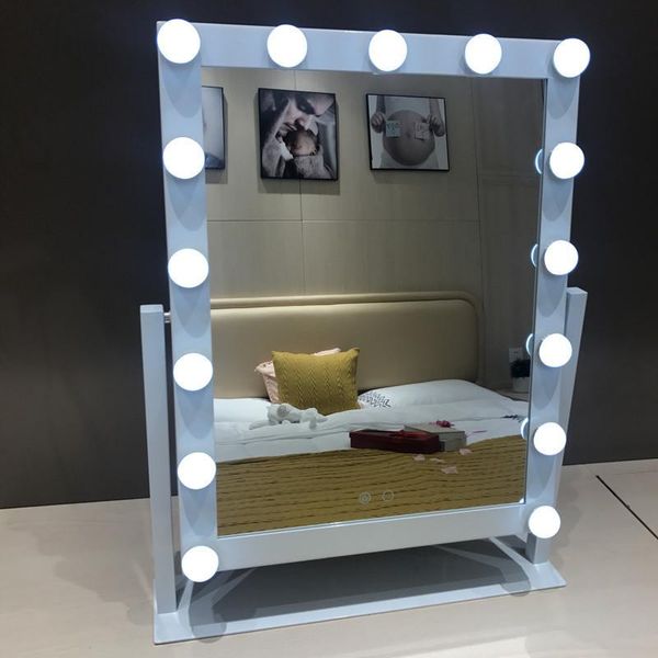 led 15 bulb mirror portable princess mirror beauty vanity light 3 color makeup adjustable touch screen
led 15 bulb mirror portable princess mirror beauty vanity light 3 color makeup adjustable touch screen