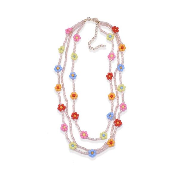 pendant necklaces bohemia multilayer ethnic colorful resin flowers beaded statement women vacation jewelry, Silver
pendant necklaces bohemia multilayer ethnic colorful resin flowers beaded statement women vacation jewelry, Silver