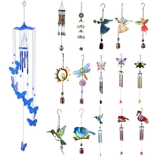 decorative objects & figurines 37 style angel animal wind chimes metal iron art bells vintage musical hanging glass painted garden drop
decorative objects & figurines 37 style angel animal wind chimes metal iron art bells vintage musical hanging glass painted garden drop