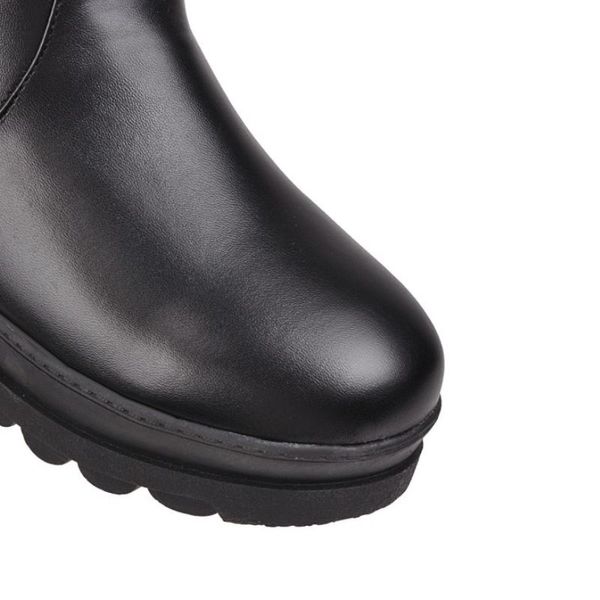 women over knee snow boots trifle round toe zipper shoes winter warm boots women fashion party footwear size 34-43, Black
women over knee snow boots trifle round toe zipper shoes winter warm boots women fashion party footwear size 34-43, Black