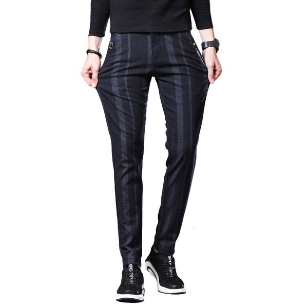 2021 new striped black pencil men's autumn smart casual fashion breathable thin office all-match male pants 148k
2021 new striped black pencil men's autumn smart casual fashion breathable thin office all-match male pants 148k
