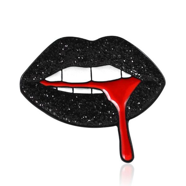 pins, brooches bleeding black lips temptation personality jewelry gift enamel lapel pins bloody horror badge fashion accessories, Gray
pins, brooches bleeding black lips temptation personality jewelry gift enamel lapel pins bloody horror badge fashion accessories, Gray