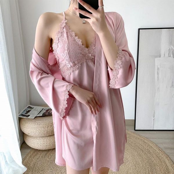 women's sleepwear hollow out nighty&robe set white bride wedding robe suit women lace 2pcs summer nightgown femme home clothing, Black;red
women's sleepwear hollow out nighty&robe set white bride wedding robe suit women lace 2pcs summer nightgown femme home clothing, Black;red