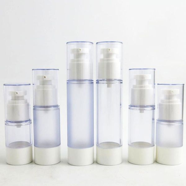 storage bottles & jars portable fashion empty cosmetic airless bottle plastic treatment pump travel 15/30/50ml 12pcs
storage bottles & jars portable fashion empty cosmetic airless bottle plastic treatment pump travel 15/30/50ml 12pcs