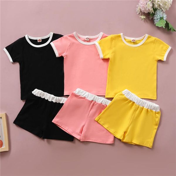 clothing sets 1-4y kids boys girls summer casual set 2021 children solid color t-shirts t-shirt+shorts tracksuits outfits 2pcs, White
clothing sets 1-4y kids boys girls summer casual set 2021 children solid color t-shirts t-shirt+shorts tracksuits outfits 2pcs, White
