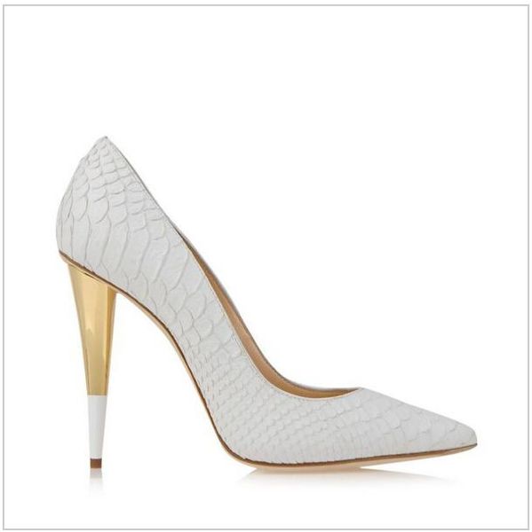 dress shoes women white alligator pumps peep toe and pointed high heels woman party for, Black
dress shoes women white alligator pumps peep toe and pointed high heels woman party for, Black