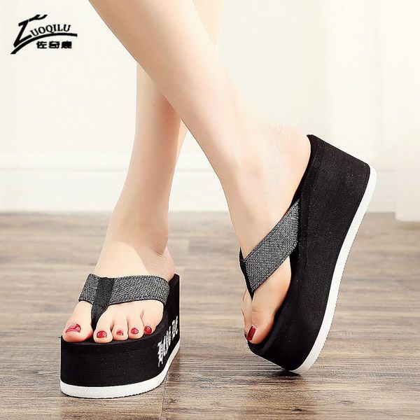 slippers summer flip flops for women sandals 2021 soft eva beach high platform heels, Black
slippers summer flip flops for women sandals 2021 soft eva beach high platform heels, Black