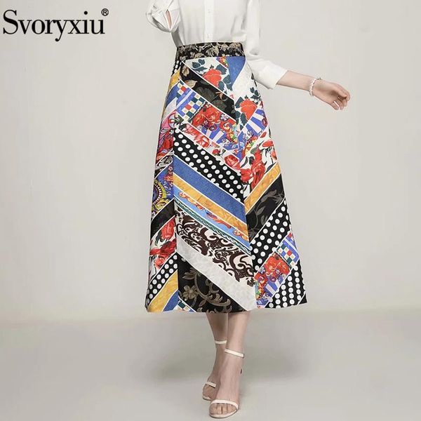 svoryxiu fashion runway summer vintage flower print jacquard skirt women's elegant a line maxi skirt female 2021 new, Black
svoryxiu fashion runway summer vintage flower print jacquard skirt women's elegant a line maxi skirt female 2021 new, Black