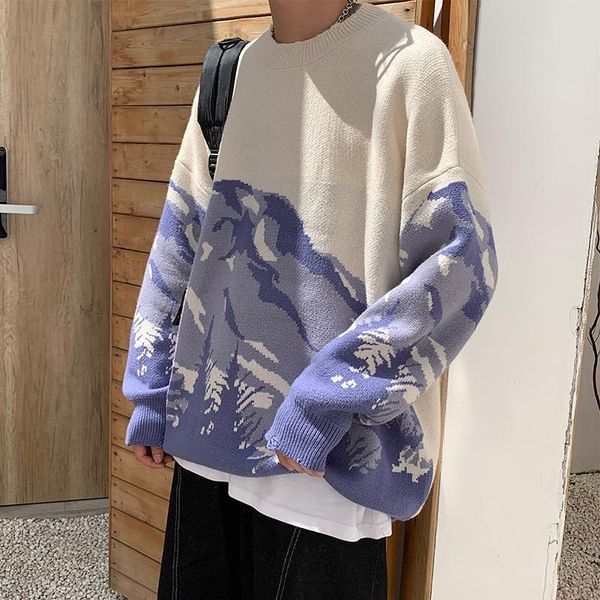 men's sweaters 2021 winter casual sweater men hip hop korean loose pullovers o neck callor drop, White;black
men's sweaters 2021 winter casual sweater men hip hop korean loose pullovers o neck callor drop, White;black
