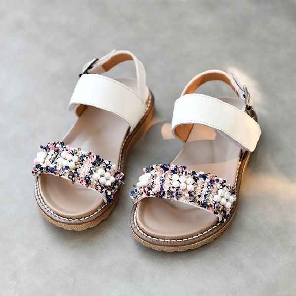 cowhide childrens sandals high-grade genuine leather girls beach saltwater sandals non-slip sole pearls toddler shoes sandals, Black;red
cowhide childrens sandals high-grade genuine leather girls beach saltwater sandals non-slip sole pearls toddler shoes sandals, Black;red