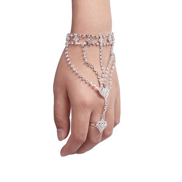 tennis women sparkle heart crystal rhinestone double layers hand harness chain link finger ring fashion party decoration rings 21813, Golden;silver
tennis women sparkle heart crystal rhinestone double layers hand harness chain link finger ring fashion party decoration rings 21813, Golden;silver