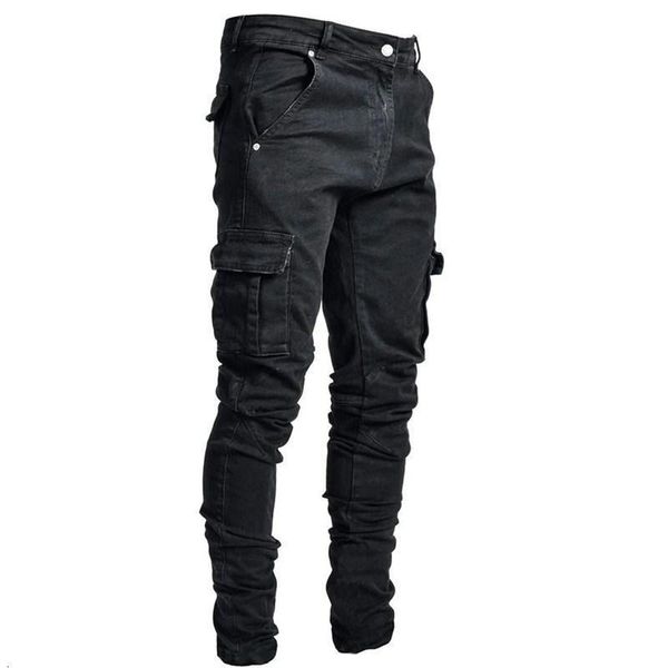 jeans men skinny multi-pocket zipper scratch denim hole wash vintage hip hop work trousers slim jeans, Blue
jeans men skinny multi-pocket zipper scratch denim hole wash vintage hip hop work trousers slim jeans, Blue