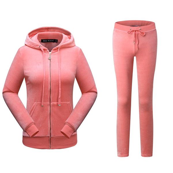 women's two piece pants juicy lovers brand slim velvet women sporting suits outdoor jogging tracksuits hooded collar casual sportswear, White 
women's two piece pants juicy lovers brand slim velvet women sporting suits outdoor jogging tracksuits hooded collar casual sportswear, White