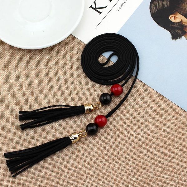 belts 2021 hand-knit long leather designer braid waist belt with tassel party & cummerbunds for women girls string waistband, Black;brown
belts 2021 hand-knit long leather designer braid waist belt with tassel party & cummerbunds for women girls string waistband, Black;brown