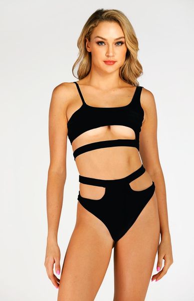one-piece suits real s swimwear european and american bikini split swimsuit hollow cut
one-piece suits real s swimwear european and american bikini split swimsuit hollow cut