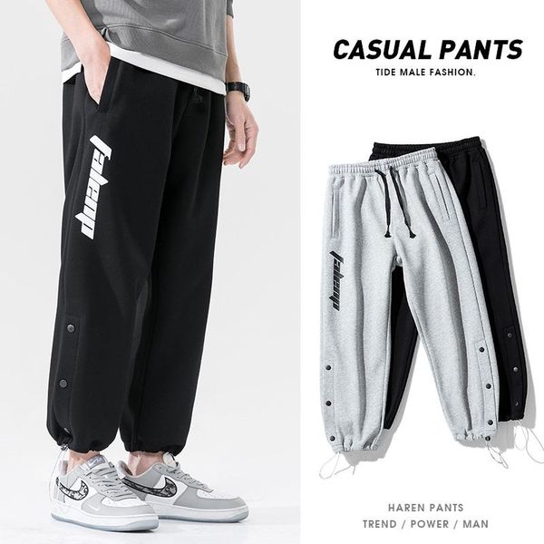 men's pants men trendy sweatpants autumn loose sport comfortable fashion bodybuilding clothing brand 's, Black
men's pants men trendy sweatpants autumn loose sport comfortable fashion bodybuilding clothing brand 's, Black