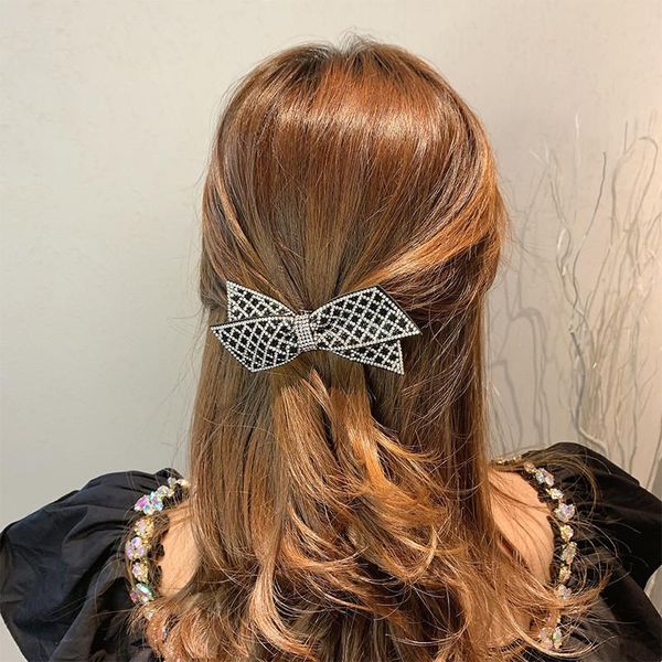 hair clips & barrettes korean style black bowknot hairpins for women rhinestones crystal accessories weddings jewelry gifts, Golden;silver
hair clips & barrettes korean style black bowknot hairpins for women rhinestones crystal accessories weddings jewelry gifts, Golden;silver