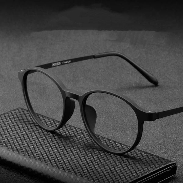 fashion sunglasses frames men's and women's retro round glasses frame ultralight titanium alloy myopia optical prescription eyegla, Black
fashion sunglasses frames men's and women's retro round glasses frame ultralight titanium alloy myopia optical prescription eyegla, Black