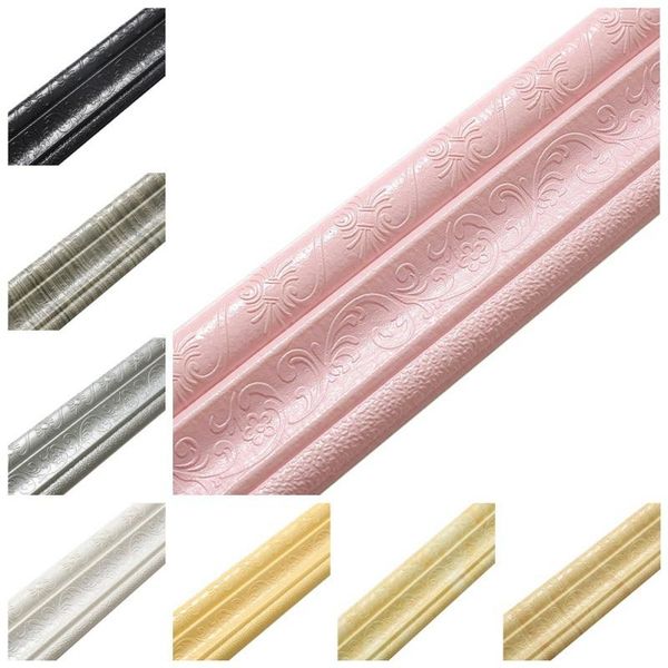 wallpapers 1pcs 3d foam corner line wall stickers waterproof self-adhesive 2.3m wallpaper border decor removable sticker
wallpapers 1pcs 3d foam corner line wall stickers waterproof self-adhesive 2.3m wallpaper border decor removable sticker