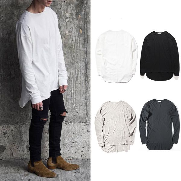 t shirt kanye bieber same fashion fog style basic versatile long sleeve, White;black
t shirt kanye bieber same fashion fog style basic versatile long sleeve, White;black