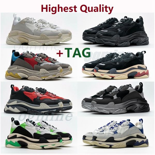 men women shoe womens designers triple s trainer platform casual shoes tripler paris 17fw old dad large increasing sneakers sports, Black
men women shoe womens designers triple s trainer platform casual shoes tripler paris 17fw old dad large increasing sneakers sports, Black