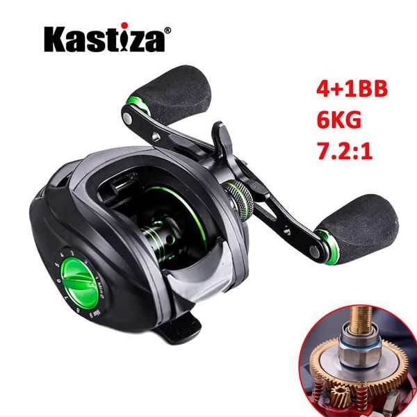 baitcasting reel magnetic brake system reel metal 6kg max drag 4+1 bbs 7.2:1 high speed fishing light weight carp pesca
baitcasting reel magnetic brake system reel metal 6kg max drag 4+1 bbs 7.2:1 high speed fishing light weight carp pesca