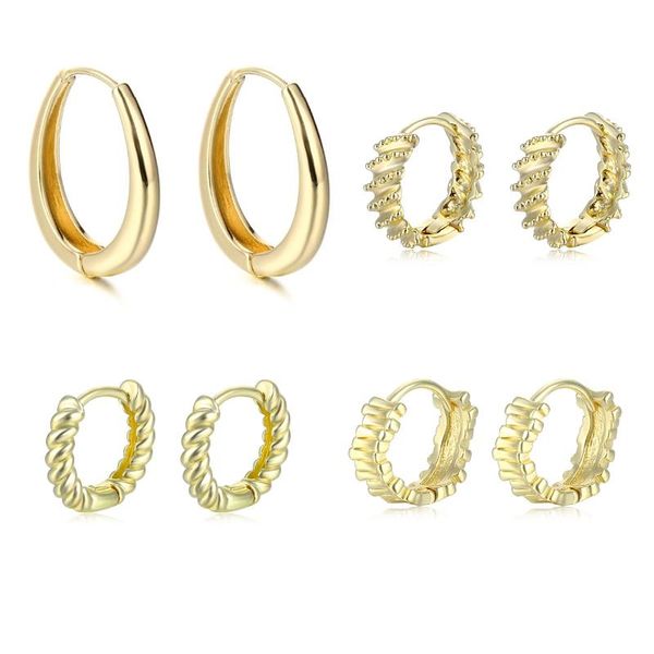hoop & huggie looxi classic copper smooth metal earring for woman vintage threads textured chunky fashion jewelry temperament brincos, Golden;silver
hoop & huggie looxi classic copper smooth metal earring for woman vintage threads textured chunky fashion jewelry temperament brincos, Golden;silver