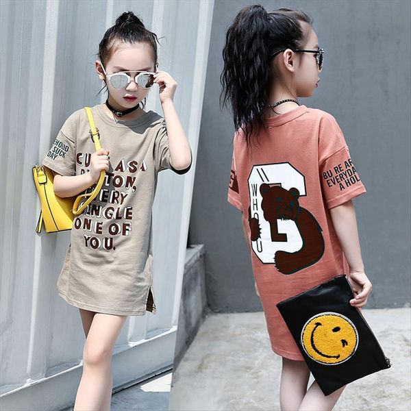 size 6 7 9 girl dresses 12 years child fashion cartoon letter print girls t shirt teenage clothes, Red;yellow
size 6 7 9 girl dresses 12 years child fashion cartoon letter print girls t shirt teenage clothes, Red;yellow