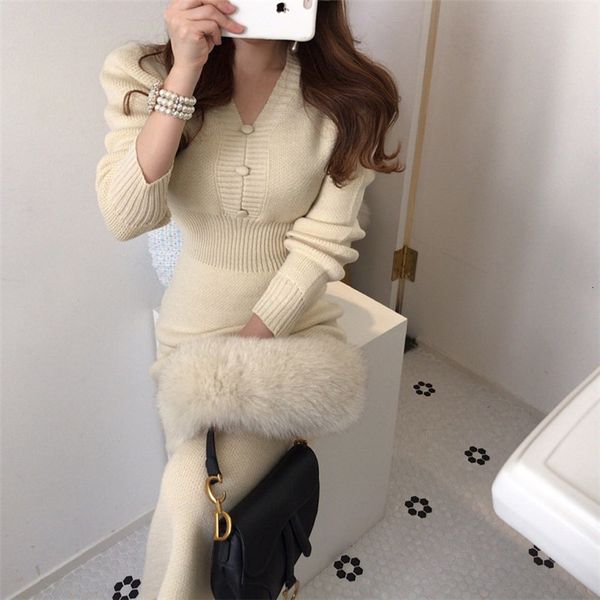 fashion solid gentle chic 2021 knitted waist-controlled v-neck women streetwear new slim elegance long es l32o, Black;gray
fashion solid gentle chic 2021 knitted waist-controlled v-neck women streetwear new slim elegance long es l32o, Black;gray