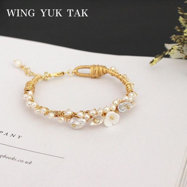 charm bracelets wing yuk tak boho ethnic flower bracelet for women fashion bohemia baroque cultured pearl, Golden;silver
charm bracelets wing yuk tak boho ethnic flower bracelet for women fashion bohemia baroque cultured pearl, Golden;silver