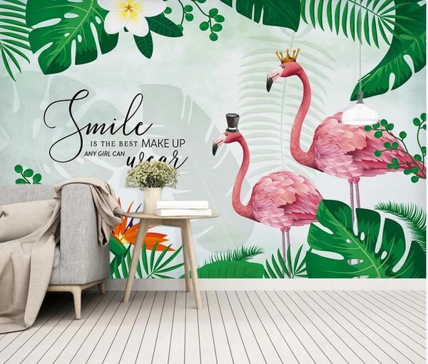 wallpapers ainyoousem nordic flamingo tropical plant background wall papier peint papel de parede wallpaper 3d stickers
wallpapers ainyoousem nordic flamingo tropical plant background wall papier peint papel de parede wallpaper 3d stickers