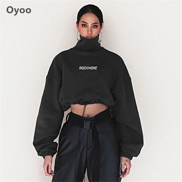 gym clothing oyoo cropped loose sport drawstring women sweater clothes women's high collar workout sweatshirt black pullover, White;black
gym clothing oyoo cropped loose sport drawstring women sweater clothes women's high collar workout sweatshirt black pullover, White;black