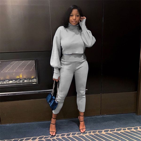 womens designer solid color tracksuits fashion long sleeve long pants womens 2pcs sets casual females outfits, Gray
womens designer solid color tracksuits fashion long sleeve long pants womens 2pcs sets casual females outfits, Gray