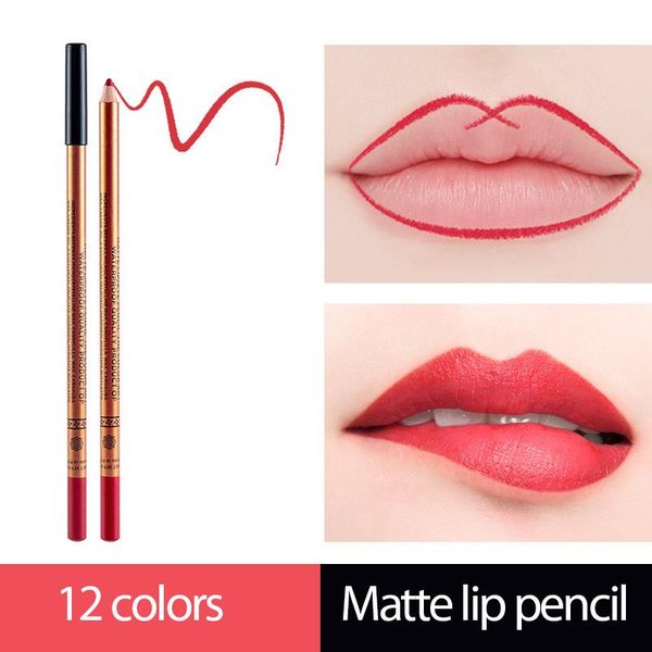 lip pencils wooden liner pencil 12 colors matte misty lipstick waterproof long lasting not easy to fade silky makeup
lip pencils wooden liner pencil 12 colors matte misty lipstick waterproof long lasting not easy to fade silky makeup