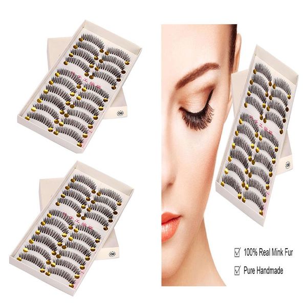 false eyelashes naturally curled 10 pairs mink hair handmade fluffy long lashes nature eye makeup tools.
false eyelashes naturally curled 10 pairs mink hair handmade fluffy long lashes nature eye makeup tools.
