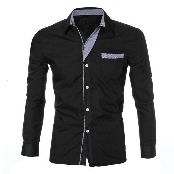 feitong fashion gentlemen luxe long mouwen casual fit stylish shirts men's slim button shirt gola mandarim masculin # a30, White;black
feitong fashion gentlemen luxe long mouwen casual fit stylish shirts men's slim button shirt gola mandarim masculin # a30, White;black