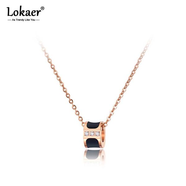 pendant necklaces lokaer trendy black shell choker for women girl rose gold titanium stainless steel female chain jewelry n19129, Silver
pendant necklaces lokaer trendy black shell choker for women girl rose gold titanium stainless steel female chain jewelry n19129, Silver