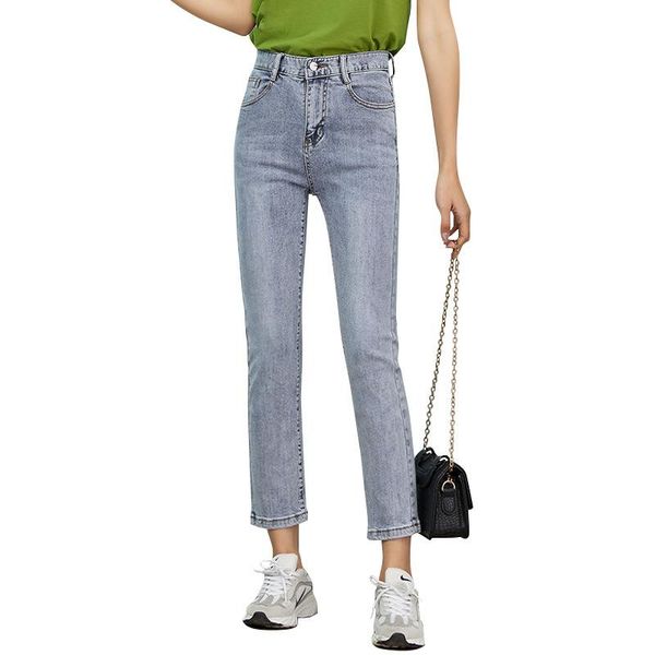 women's jeans 2021 summer autumn womens skinny high waisted pants vintage women stretch straight capri mujer korean casual, Blue
women's jeans 2021 summer autumn womens skinny high waisted pants vintage women stretch straight capri mujer korean casual, Blue