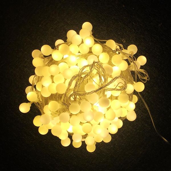strings 110v / 220v matte balls led string lights 10m 20m 30m 50ma fairy christmas garland for holiday party wedding home outdoor decor
strings 110v / 220v matte balls led string lights 10m 20m 30m 50ma fairy christmas garland for holiday party wedding home outdoor decor