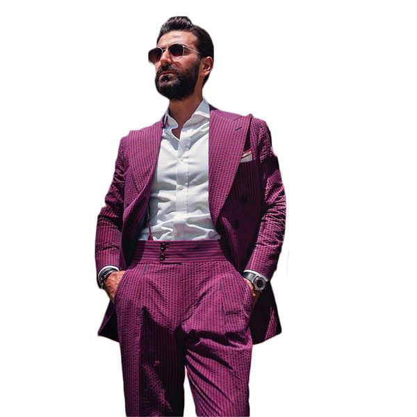 purple two pieces men suits custom made spring suits fashion bubble stripes tuxedos peaked lapel blazer business coat+pant, Black;gray
purple two pieces men suits custom made spring suits fashion bubble stripes tuxedos peaked lapel blazer business coat+pant, Black;gray