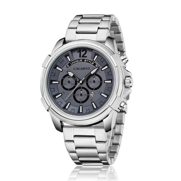 wristwatches quartz silver black watch men cagarny men's wrist watches man stainless steel waterproof military relojes masculin, Slivery;brown
wristwatches quartz silver black watch men cagarny men's wrist watches man stainless steel waterproof military relojes masculin, Slivery;brown
