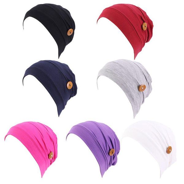 hair accessories women pleated turban cap button mask holder solid color protect ears head wrap
hair accessories women pleated turban cap button mask holder solid color protect ears head wrap